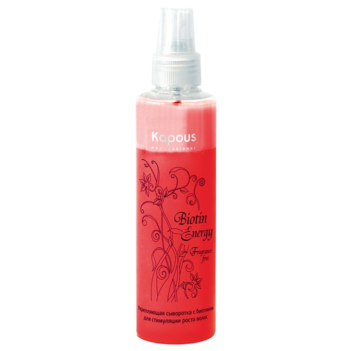 

Kapous Fragrance Free Biotin Energy Serum