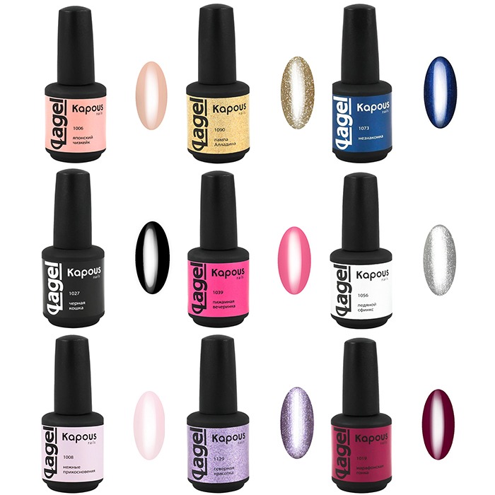 

Kapous Lagel Nail Gel Lacquer