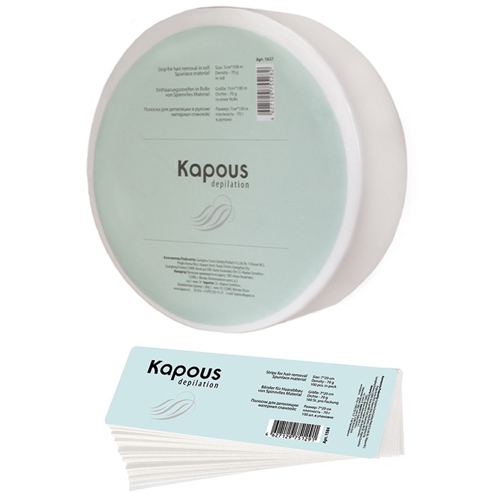 

Полоски для депиляции Kapous полоски для депиляции