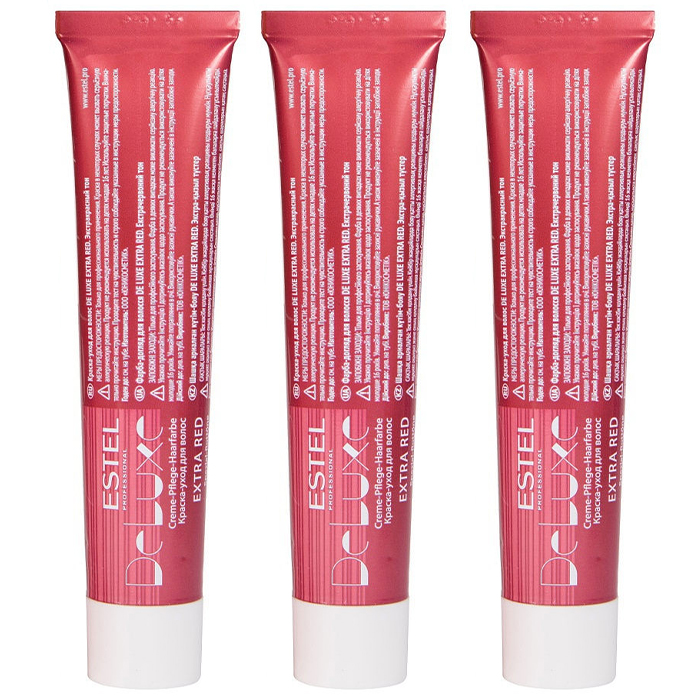 

Estel De Luxe Extra Red Dye
