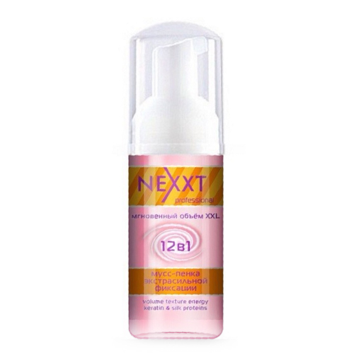 

Nexxt Volume Texture Energy Keratin And Silk Proteins MousseFoam
