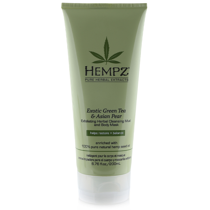 

Hempz Exotic Green Tea And Asian Pear Exfoliating Cleansing Mud Mask