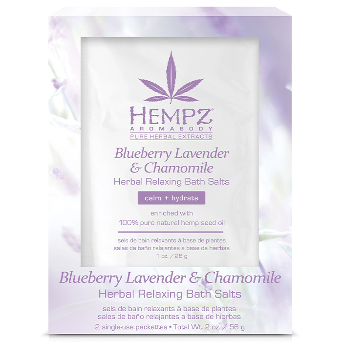 

Hempz Blueberry Lavender And Chamomile Herbal Relaxing Bath Salts