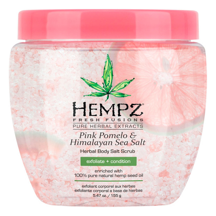 

Hempz Pink Pomelo And Himalayan Sea Salt Herbal Body Salt Scrub