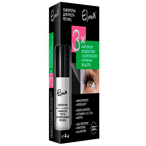 

Сыворотка Elfarma сыворотка для увеличения объема и длины ресниц