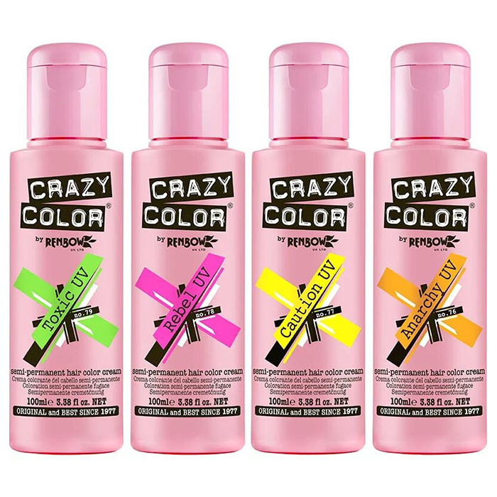 

Crazy Color Semi Permanent Hair Colour Cream