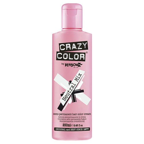 

Crazy Color Semi Permanent Hair Color Cream Neutral Mix