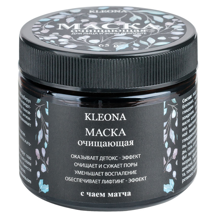 

Маска Kleona маска очищающая с чаем матча