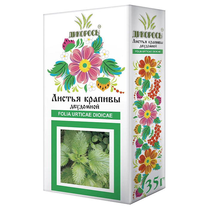 

Листья крапивы Дикоросы измельченные листья крапивы двудомной