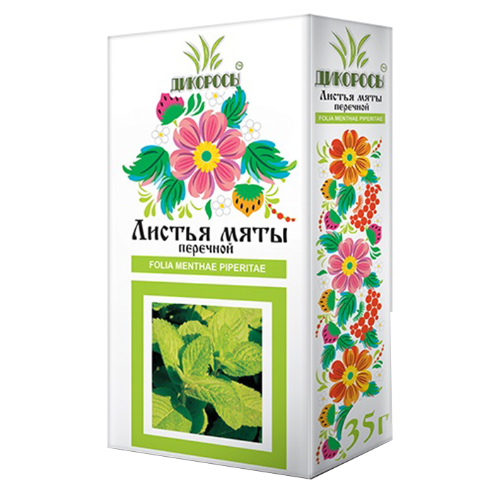 

Листья мяты Дикоросы измельченные листья мяты перечной