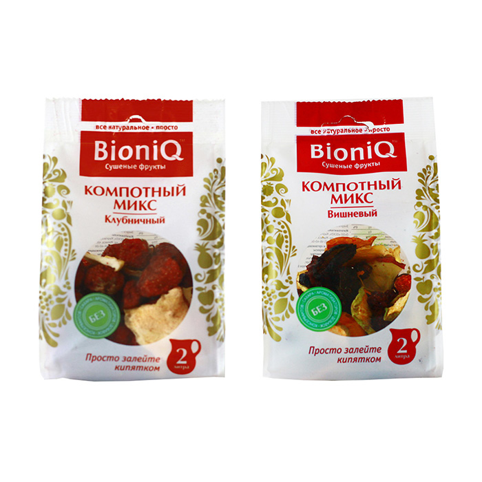 

Компотный микс BioniQ компотный микс из сушеных фруктов