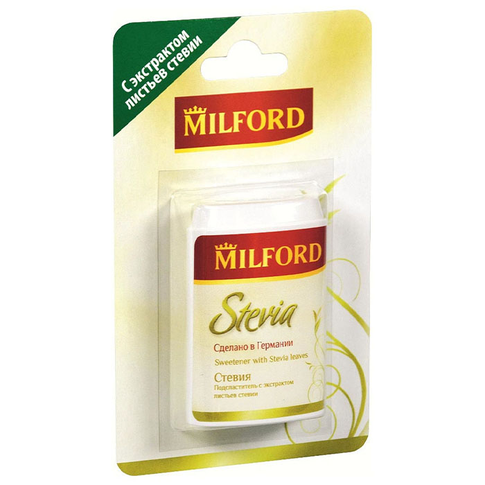 

Подсластитель Milford подсластитель Стевия с экстрактом листьев стевии