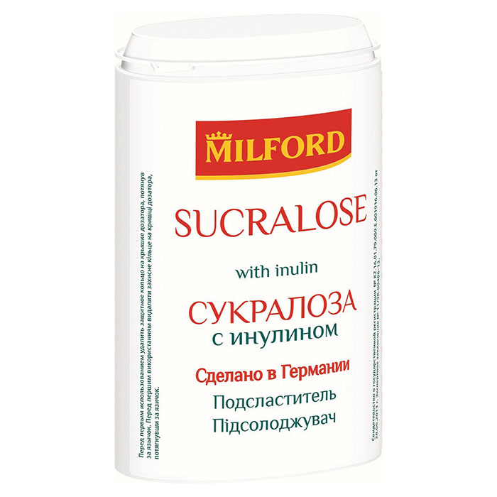 

Подсластитель Milford подсластитель Сукралоза с инулином