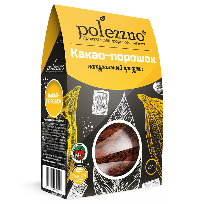 

Какао порошок Polezzno какао-порошок натуральный