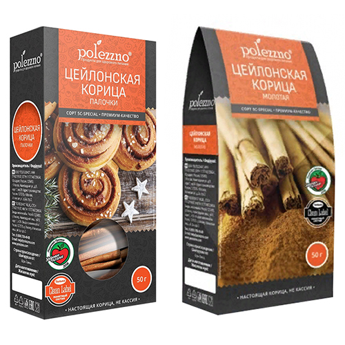 

Корица Polezzno корица цейлонская