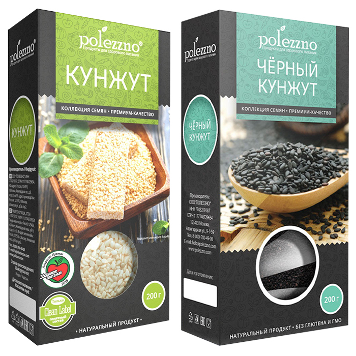 

Кунжут Polezzno кунжут