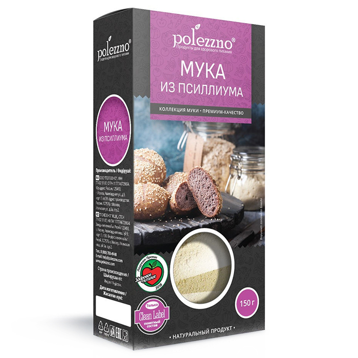 

Мука Polezzno мука из псиллиума
