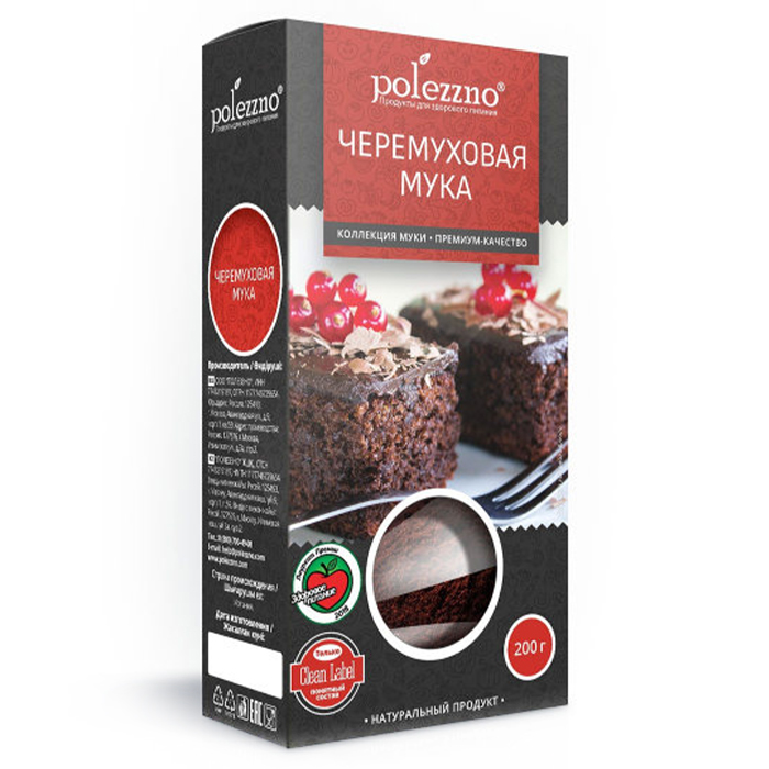 

Мука Polezzno черемуховая мука