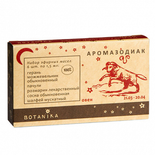 

Набор эфирных масел Botavikos набор 100% эфирных масел Овен