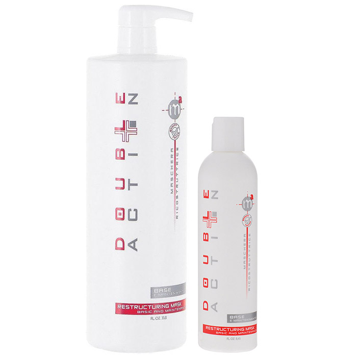 

Hair Company Double Action Maschera Ricostruzione Base E Mantenimento Mask