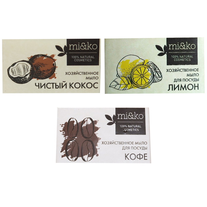 

Мыло Mi and Ko хозяйственное мыло