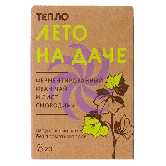 

Чай Тепло травяной чай Лето на даче