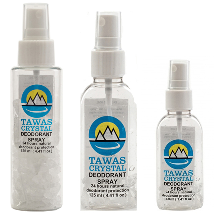 

Tawas Crystal Deodorant Spray