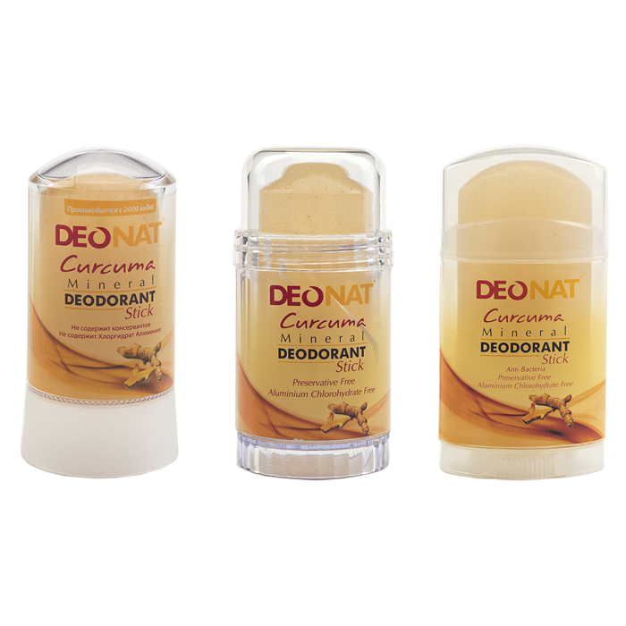 

DeoNat Curcuma Mineral Deodorant Stick