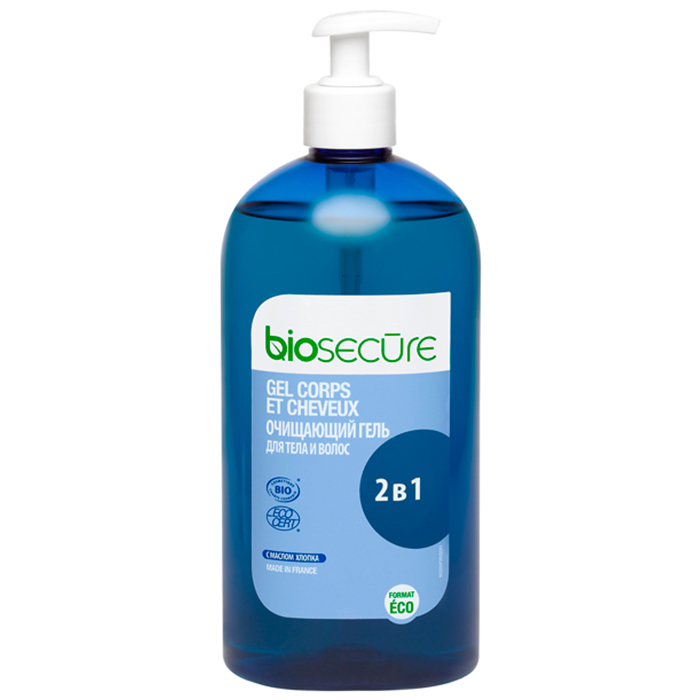 

Гель BioSecure очищающий гель для тела и волос
