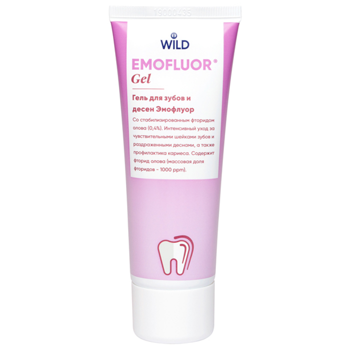 

Гель Dr. Wild гель для зубов и десен Эмофлуор