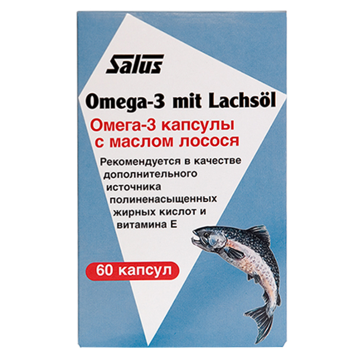 

БАД Salus-Haus БАД Омега-3 капсулы с маслом лосося