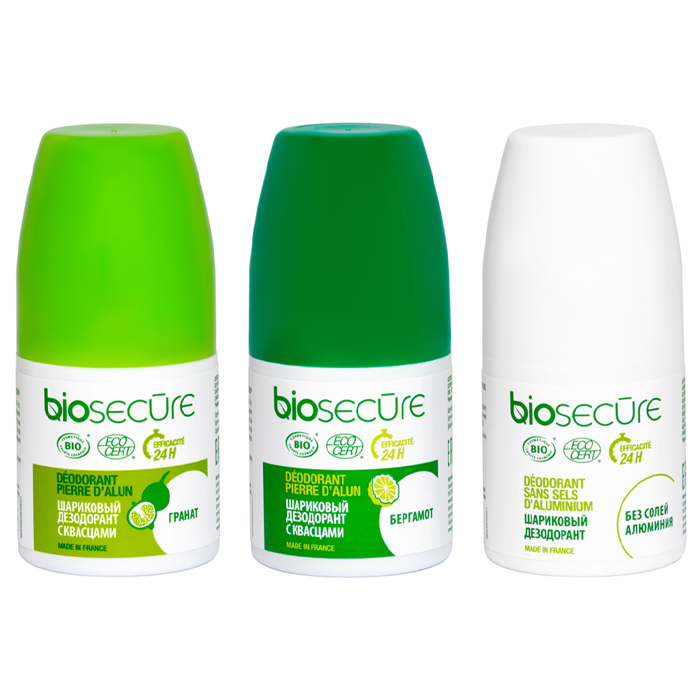 

Дезодорант BioSecure шариковый дезодорант