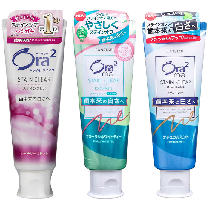 

Sunstar Ora Satin Clear Toothpaste