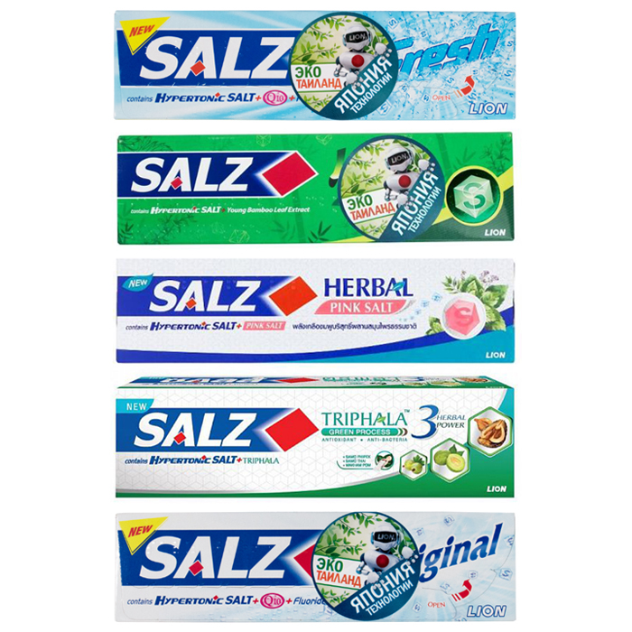 

Lion Thailand Salz Toothpaste