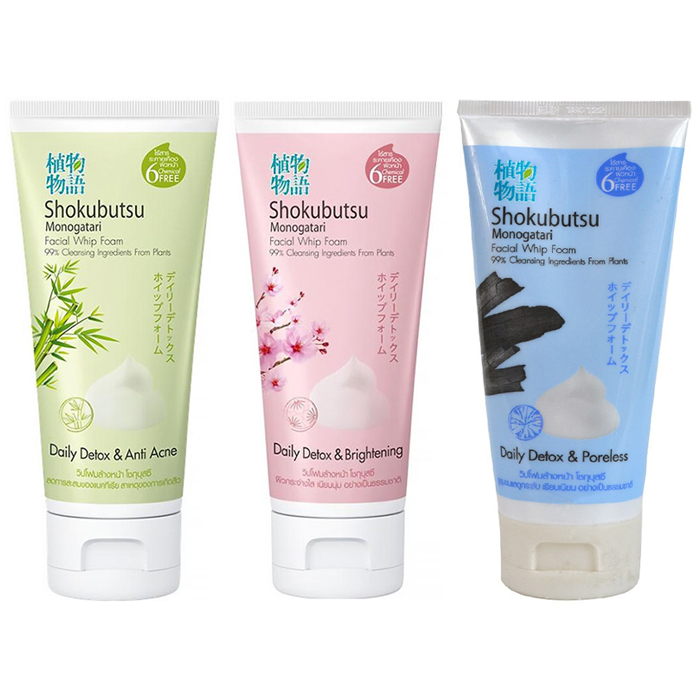 

Lion Thailand Shokubutsu Shokubutsu Facial Whip Foam