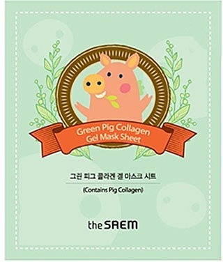 

The Saem Green Pig Collagen Gel Mask