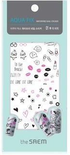 

The Saem Aqua Fix Water Free Nail Sticker