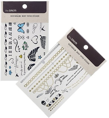 

The Saem Eco Soul body Tatoo Sticker