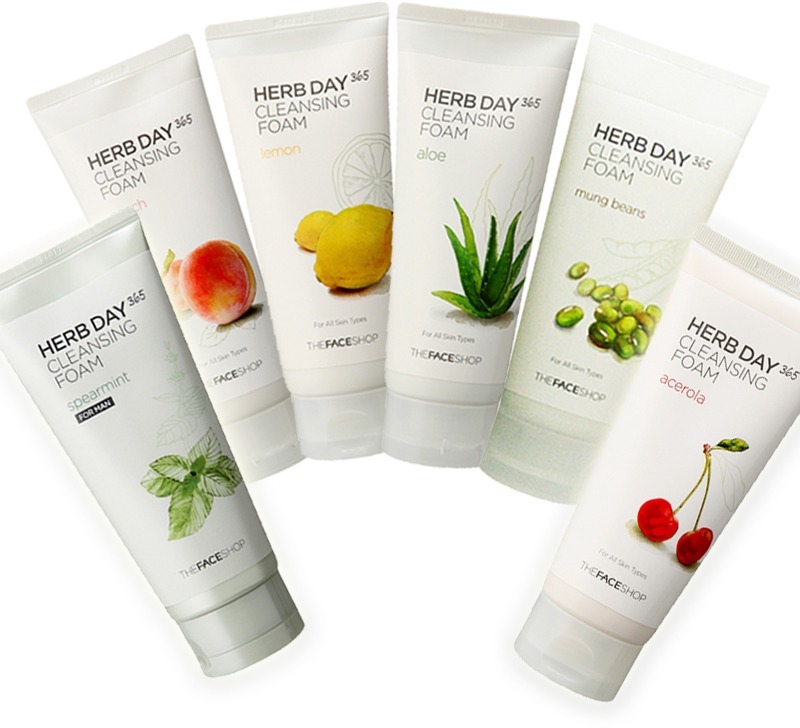 

The Face Shop Herb Day Cleansing Foam