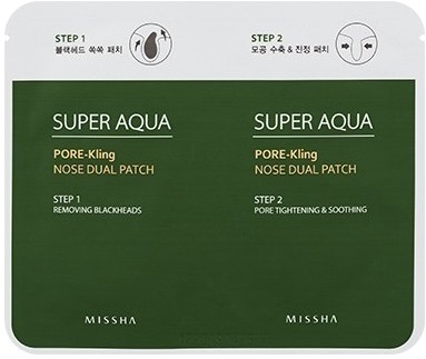 

Missha Super Aqua Pore Kling Nose Dual Patch