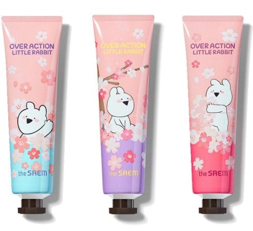 

The Saem Over Action Little Rabbit Hand Perfumed Hand Velvet Cream