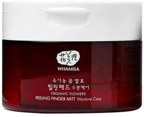 

Whamisa Organic Flowers Peeling Finger Mitt Moisture Care