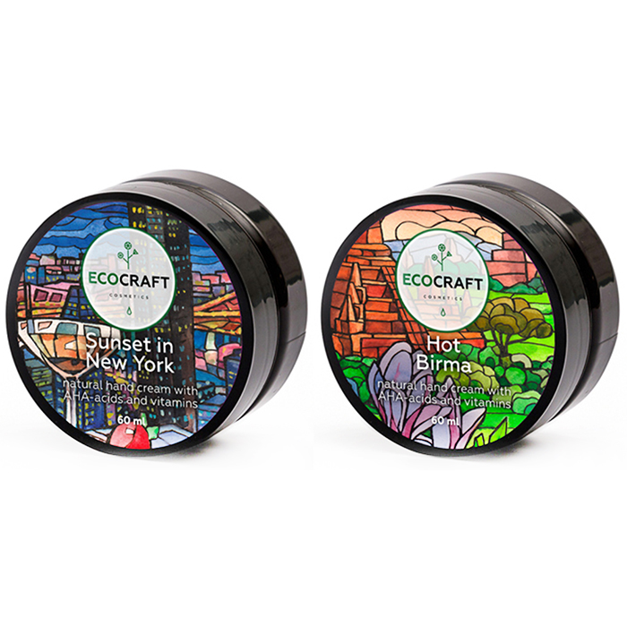 

EcoCraft Natural Hand Cream With AHAAcids And Vitamins