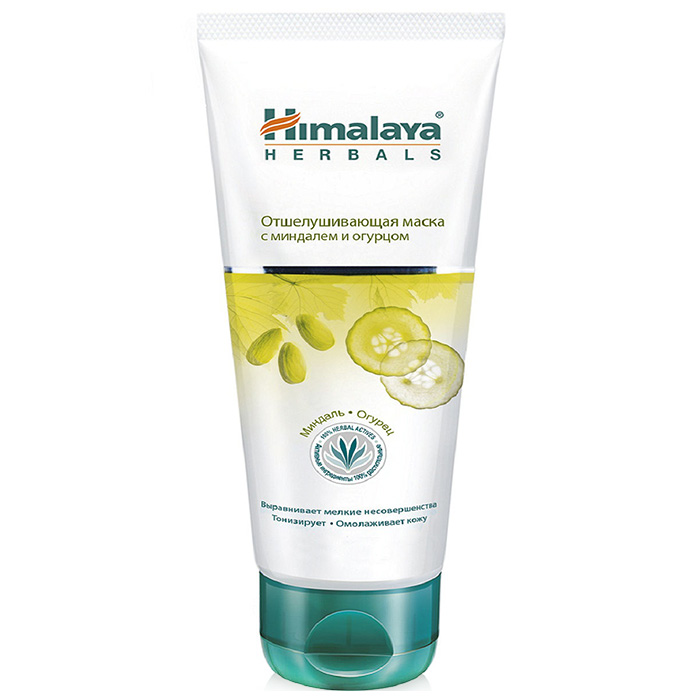 

Маска Himalaya отшелушивающая маска с миндалем и огурцом