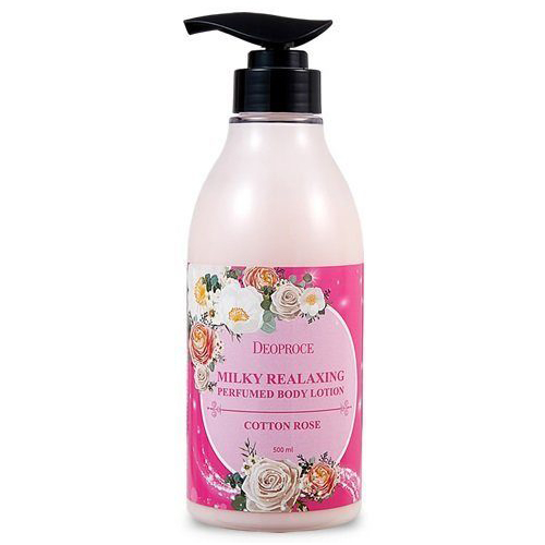 Deoproce Milky Relaxing Body Lotion Cotton Rose