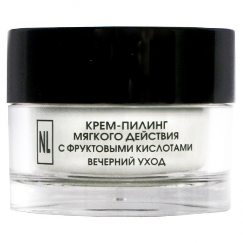 

Крем-пилинг New Line крем-пилинг мягкого действия с фруктовыми кислотами Вечерний уход