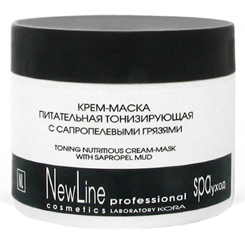 

Крем-маска New Line крем-маска питательная тонизирующая с сапропелевыми грязями