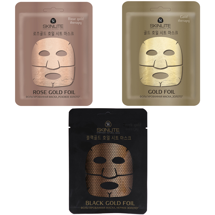 

Skinlite Gold Foil Mask