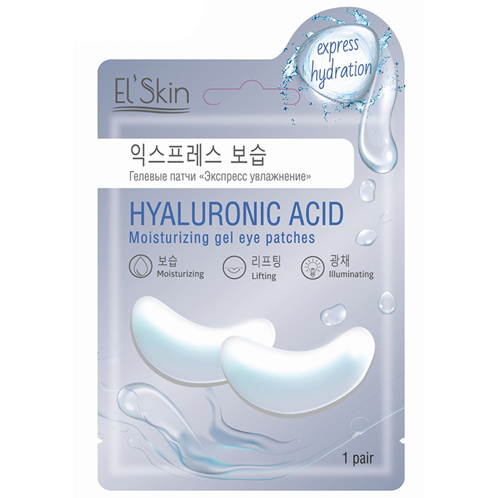 

Elskin Hyaluronic Acid Moisturizing Gel Eye Patches