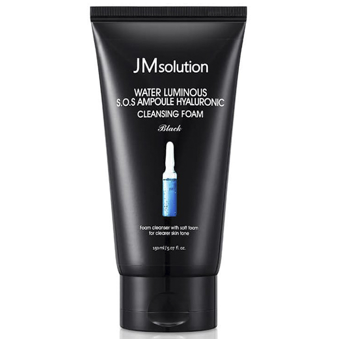 

JMsolution Water Luminous SOS Ampoule Hyaluronic Cleansing Foam Black